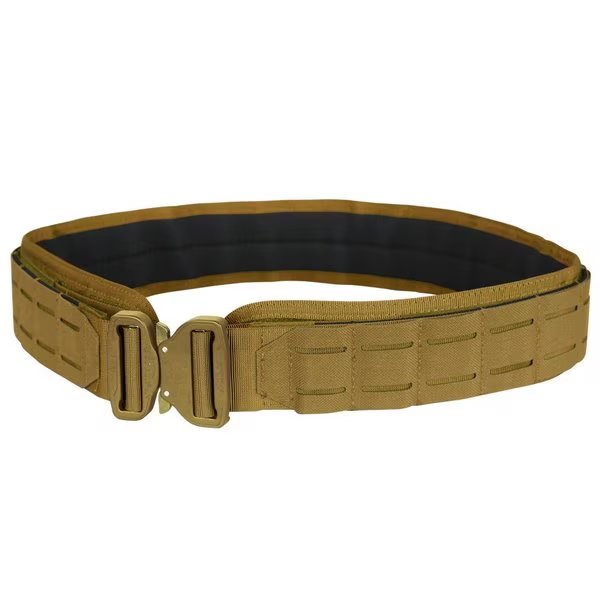 LCS COBRA GUN BELT, COYOTE BROWN, M, Condor Outdoor Products, Mfr#: 121175-498-M